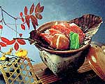 飛騨牛の朴葉鍋